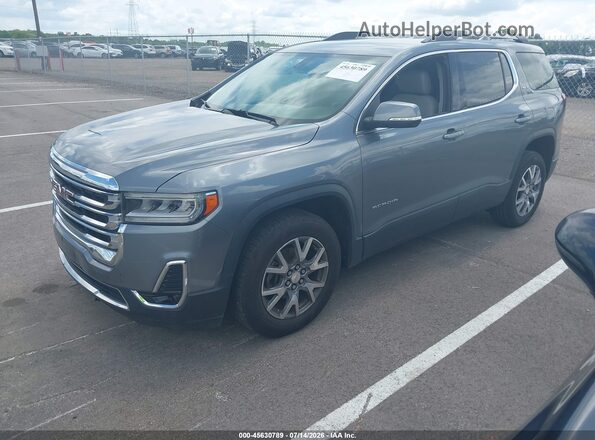 1GKKNMLS2LZ137105 2020 GMC ACADIA Серый Передняя левая четверть