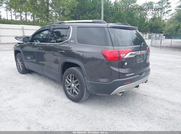 1GKKNMLS3JZ121508 2018 GMC ACADIA Черный Задняя левая четверть