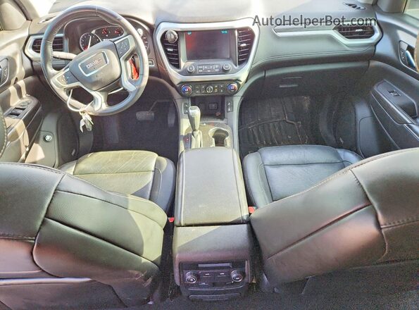1GKKNMLS3JZ146571 2018 GMC ACADIA White Widok deski rozdzielczej