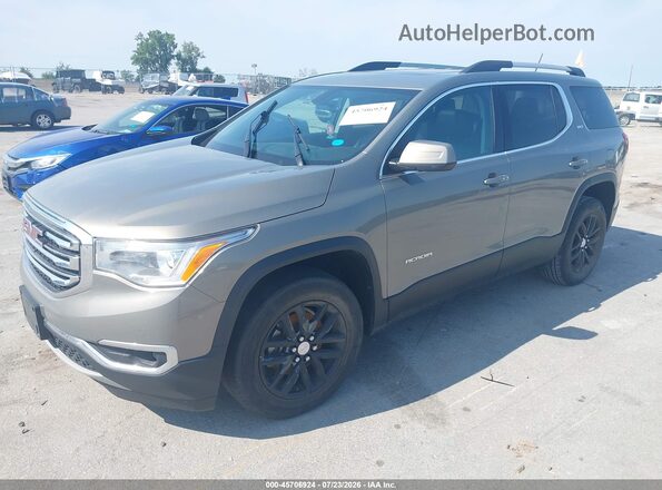 1GKKNMLS3KZ104693 2019 GMC ACADIA Gray Передня ліва чверть