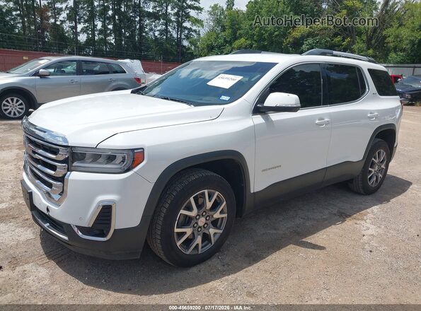 1GKKNMLS3LZ211065 2020 GMC ACADIA White Передня ліва чверть
