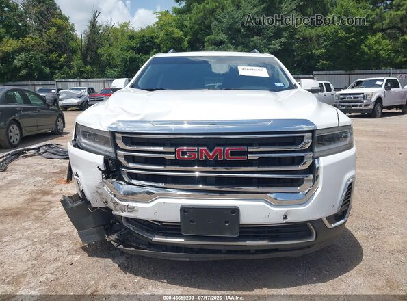 1GKKNMLS3LZ211065 2020 GMC ACADIA White Вид щитка приладів