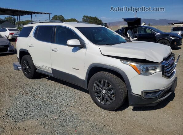 1GKKNMLS4JZ155926 2018 GMC ACADIA Белый Передняя правая четверть