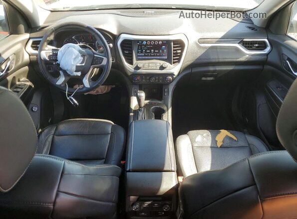 1GKKNMLS4JZ155926 2018 GMC ACADIA Белый Вид панели приборов