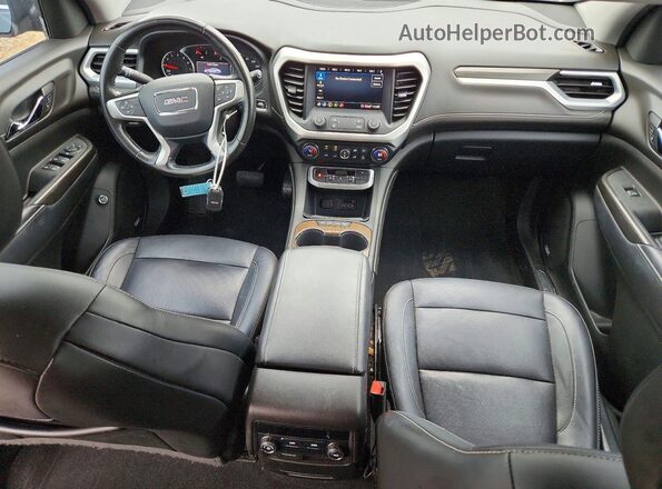 1GKKNMLS4LZ184166 2020 GMC ACADIA Black Вид панелі приладів