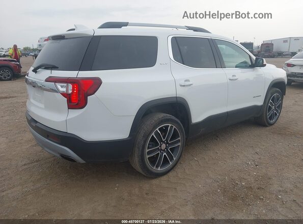 1GKKNMLS4MZ230628 2021 GMC ACADIA Белый Задняя правая четверть