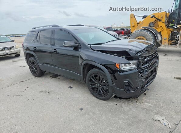 1GKKNMLS4PZ261298 2023 GMC ACADIA Черный Передняя правая четверть