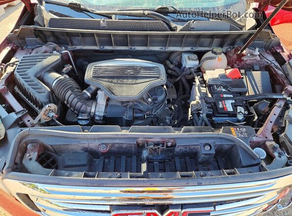 1GKKNMLS5KZ161753 2019 GMC ACADIA Red უკანა სალონის ხედი