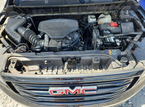 1GKKNMLS5KZ207534 2019 GMC ACADIA Black Widok komory silnika