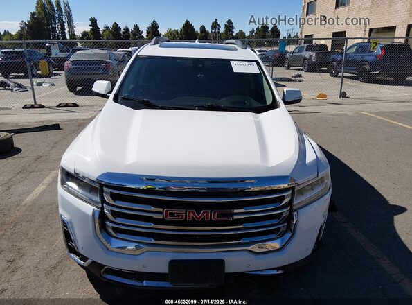 1GKKNMLS5LZ160250 2020 GMC ACADIA White Vista interior trasera