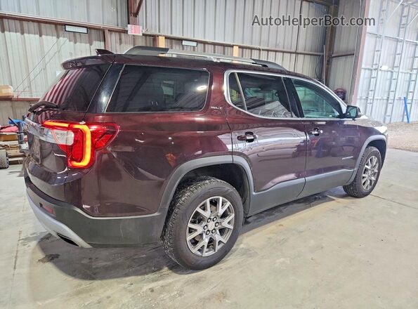 1GKKNMLS5MZ206239 2021 GMC ACADIA Фиолетовый Задняя правая четверть