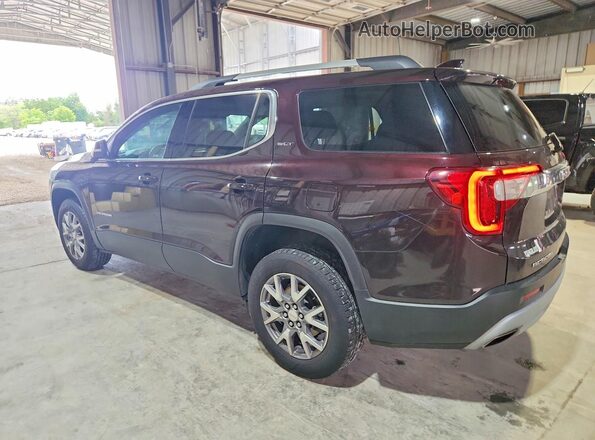 1GKKNMLS5MZ206239 2021 GMC ACADIA Фиолетовый Задняя левая четверть