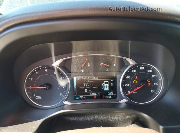 1GKKNMLS6JZ178513 2018 GMC ACADIA Черный Вид щитка приборов