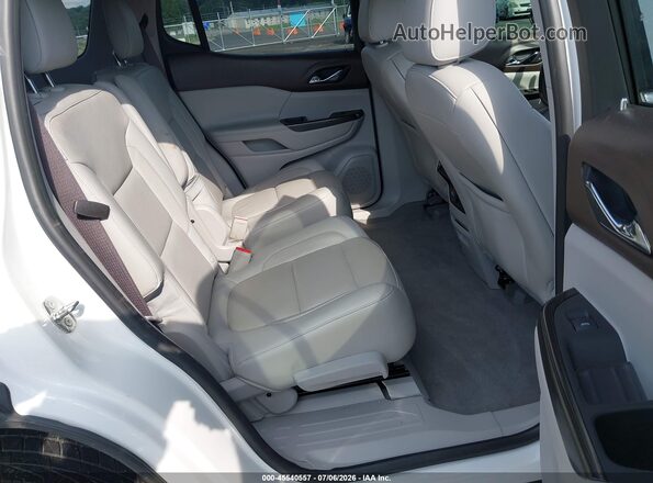 1GKKNMLS7HZ315467 2017 GMC ACADIA White VIN კოდის სტიკერის ხედი