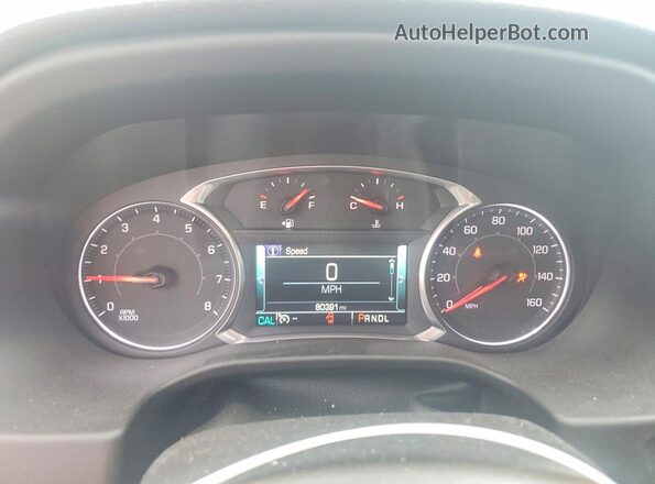 1GKKNMLS7KZ126048 2019 GMC ACADIA Black Instrument cluster view