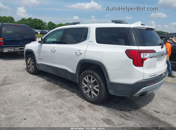 1GKKNMLS7LZ127105 2020 GMC ACADIA White Trasero izquierdo