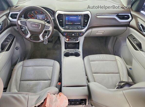 1GKKNMLS7LZ135219 2020 GMC ACADIA Silver Widok deski rozdzielczej