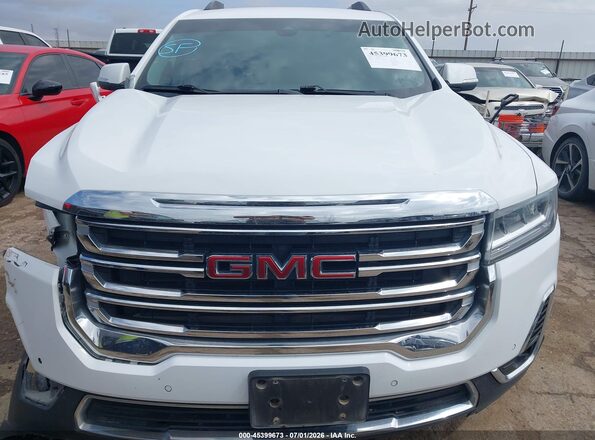 1GKKNMLS7MZ176046 2021 GMC ACADIA White Սարքավորումների վահանակի տեսք