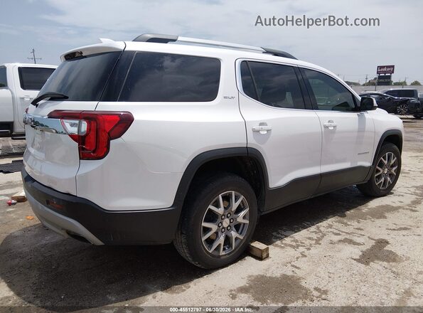 1GKKNMLS7MZ230252 2021 GMC ACADIA Белый Задняя правая четверть