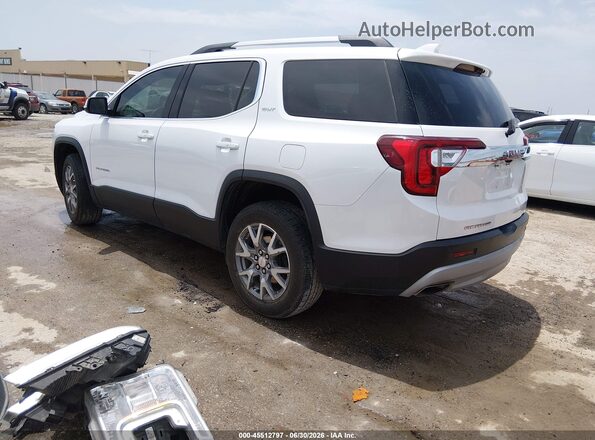 1GKKNMLS7MZ230252 2021 GMC ACADIA Белый Задняя левая четверть