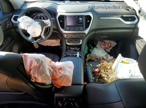 1GKKNMLS7PZ202214 2023 GMC ACADIA Black Dashboard view