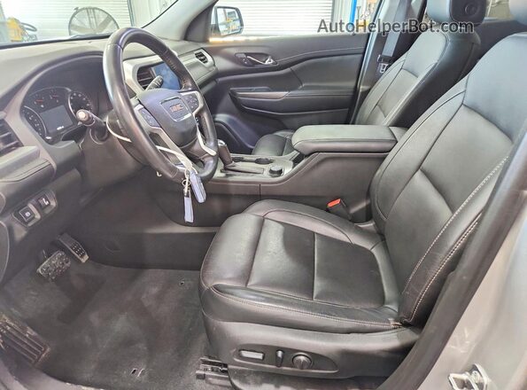 1GKKNMLS8KZ247686 2019 GMC ACADIA Silver Widok wnętrza z przodu