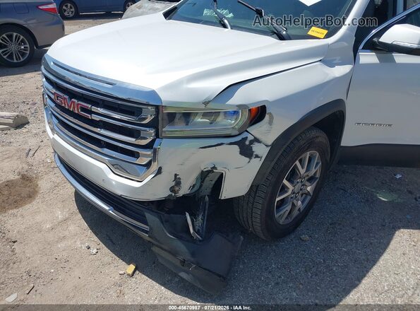 1GKKNMLS8MZ203335 2021 GMC ACADIA White Vista frontal