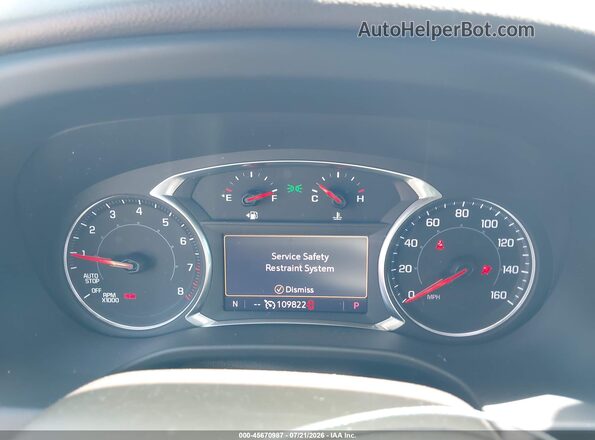1GKKNMLS8MZ203335 2021 GMC ACADIA White Vista de los asientos traseros
