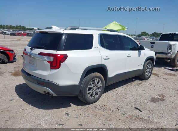 1GKKNMLS8MZ203335 2021 GMC ACADIA White Trasero derecho