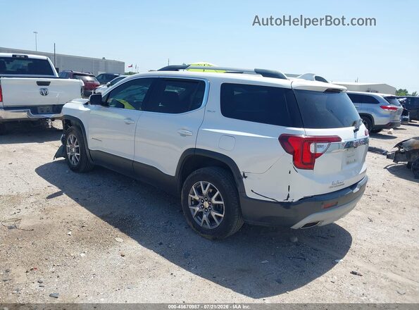 1GKKNMLS8MZ203335 2021 GMC ACADIA White Trasero izquierdo