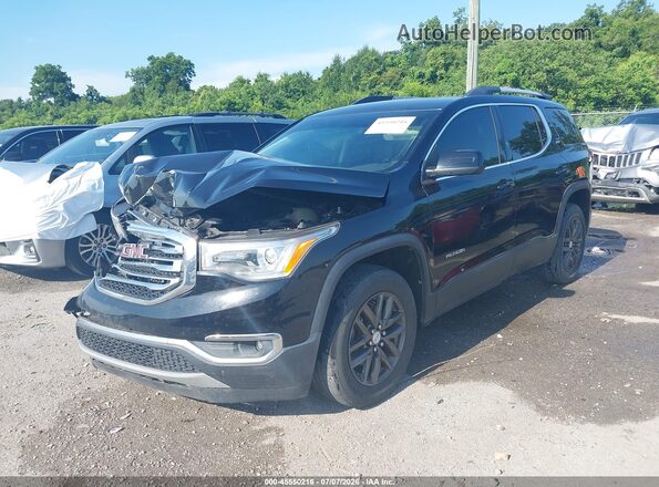 1GKKNMLS9JZ100260 2018 GMC ACADIA Black წინა მარცხენა ხედი სამი მეოთხედიდან