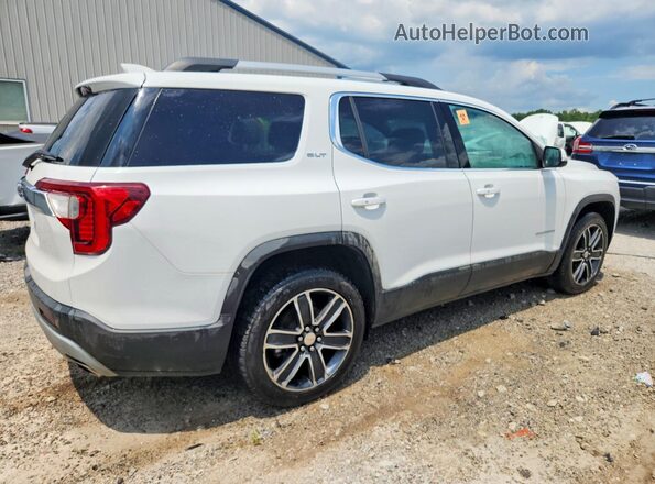 1GKKNMLSXMZ125057 2021 GMC ACADIA Белый Задняя правая четверть