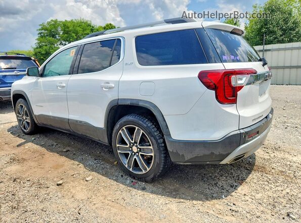 1GKKNMLSXMZ125057 2021 GMC ACADIA Белый Задняя левая четверть