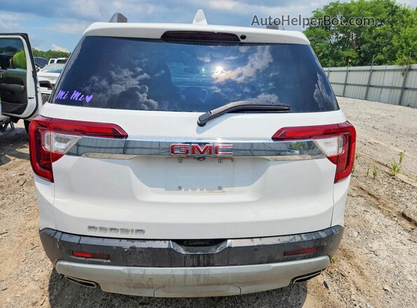 1GKKNMLSXMZ125057 2021 GMC ACADIA Белый Вид сзади