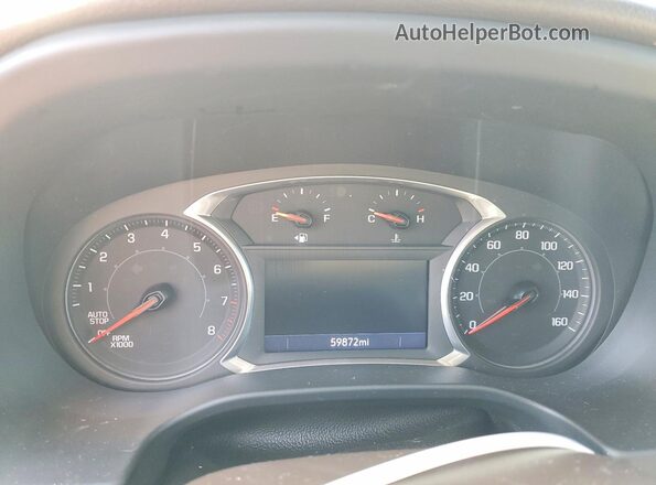 1GKKNMLSXMZ125057 2021 GMC ACADIA Белый Вид щитка приборов