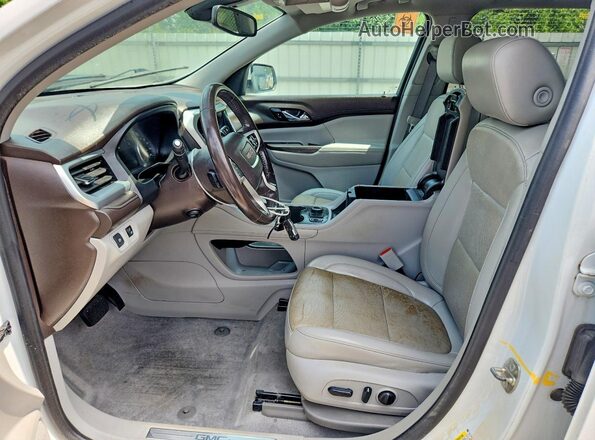 1GKKNMLSXMZ125057 2021 GMC ACADIA Белый Вид салона спереди