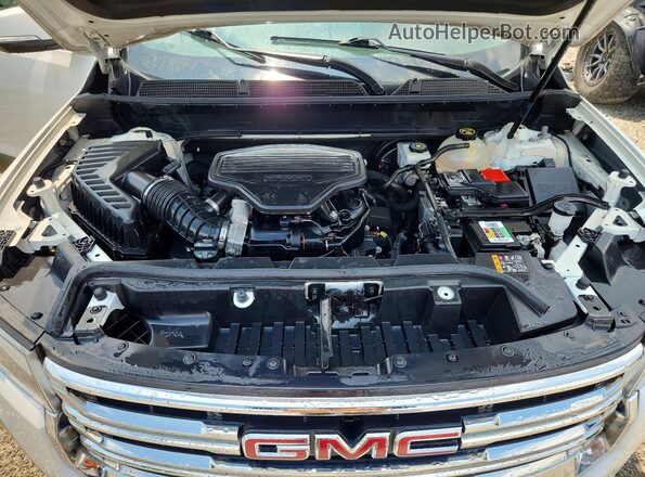 1GKKNMLSXMZ125057 2021 GMC ACADIA Белый Вид подкапотного пространства