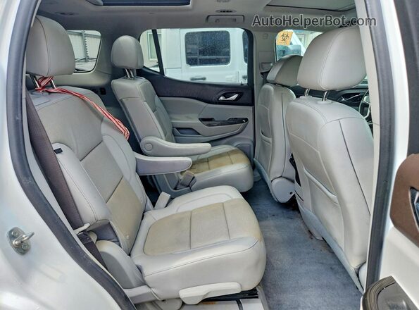 1GKKNMLSXMZ125057 2021 GMC ACADIA Белый Вид задней части салона