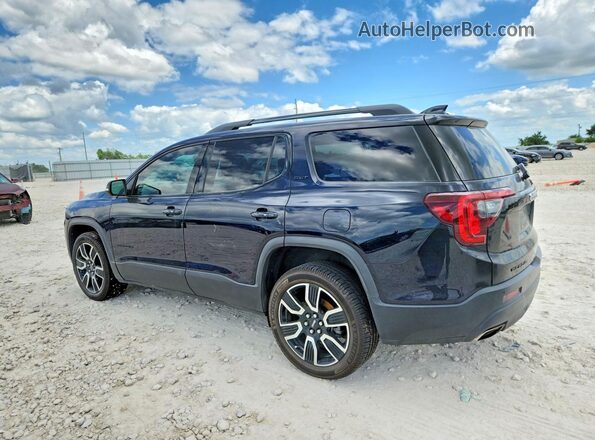 1GKKNMLSXMZ163193 2021 GMC ACADIA Blue Հետևի ձախ