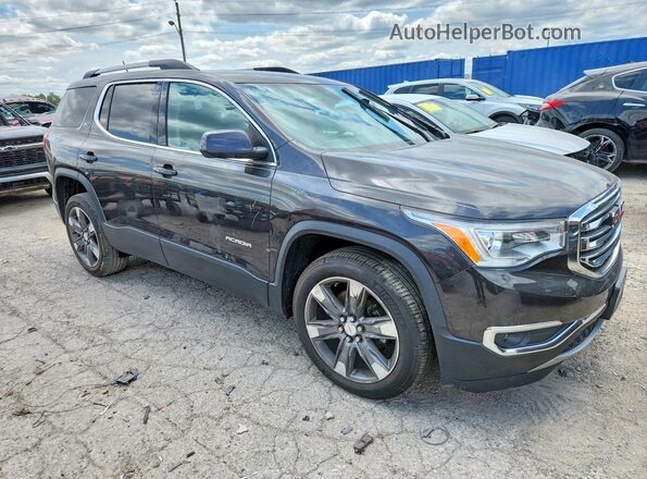 1GKKNNLS3HZ322289 2017 GMC ACADIA Черный Передняя правая четверть