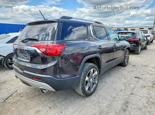 1GKKNNLS3HZ322289 2017 GMC ACADIA Черный Задняя правая четверть