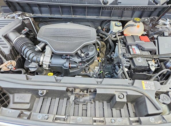 1GKKNNLS3HZ322289 2017 GMC ACADIA Черный Вид подкапотного пространства