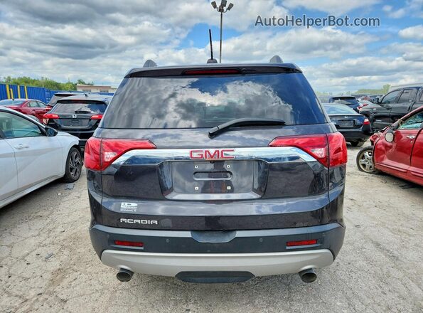 1GKKNNLS3HZ322289 2017 GMC ACADIA Черный Вид сзади