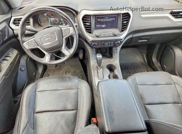 1GKKNNLS3HZ322289 2017 GMC ACADIA Черный Вид панели приборов