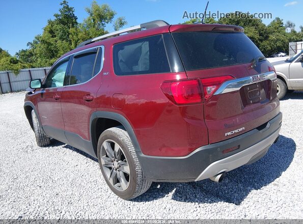 1GKKNNLS9HZ215540 2017 GMC ACADIA Red Rear left