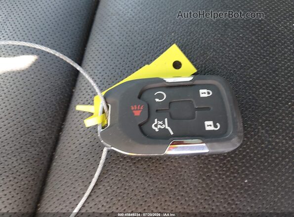 1GKKNNLS9HZ215540 2017 GMC ACADIA Red Dashboard view