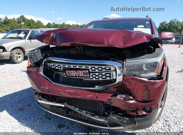 1GKKNNLS9HZ215540 2017 GMC ACADIA Red Front view