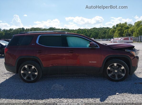 1GKKNNLS9HZ215540 2017 GMC ACADIA Red Rear interior view