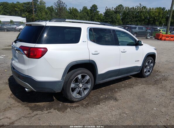 1GKKNNLS9JZ176597 2018 GMC ACADIA Белый Задняя правая четверть
