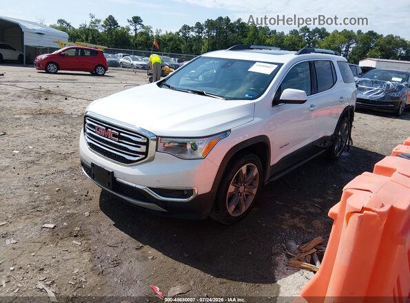 1GKKNNLS9JZ176597 2018 GMC ACADIA Белый Передняя левая четверть